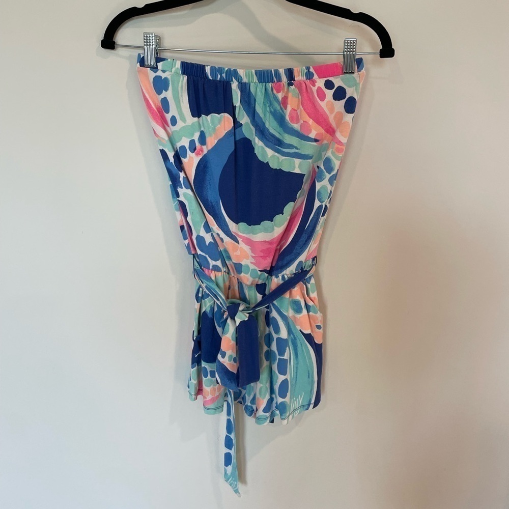 Lilly Pulitzer Strapless Romper